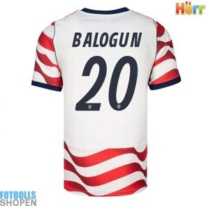 Billiga Förenta stater Folarin Balogun #20 Hemmatröja VM 2026 Kortärmad